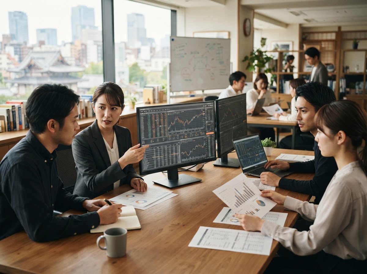 SmartInvestのデータ解析チームが利用する業務環境のイメージ